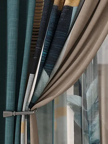 Римские шторы бирюзовые из блэкаута - Страница 4 9504186 - 4