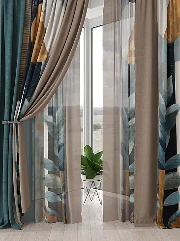 Римские шторы бирюзовые из блэкаута - Страница 4 9504186 - 6