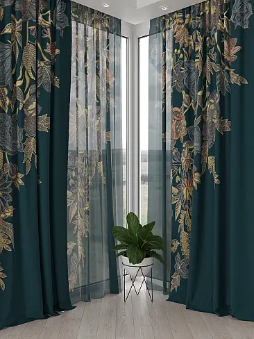 Римские шторы бирюзовые из блэкаута - Страница 4 9504179 - 5