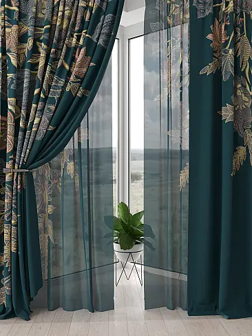 Римские шторы бирюзовые из блэкаута - Страница 4 9504179 - 6