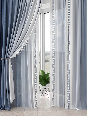 Римские шторы бирюзовые из блэкаута - Страница 4 9504191 - 6