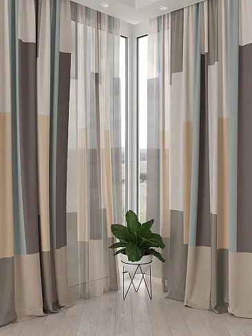 Римские шторы бирюзовые из блэкаута - Страница 5 9504201 - 5