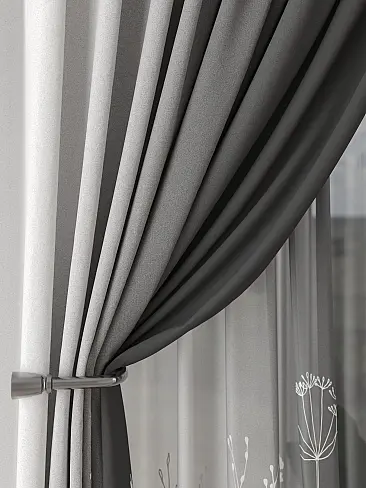 Римские шторы бирюзовые из блэкаута - Страница 5 9504197 - 4