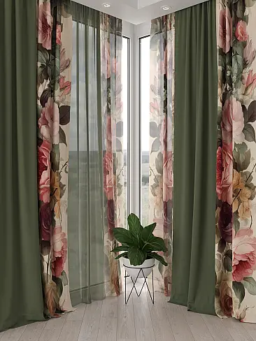 Комплекты штор красного цвета 9504248 - 5