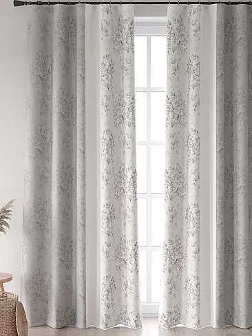Шторы серебряного цвета 9906325240 - 4