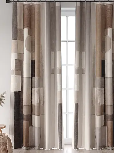 Шторы в стиле поп арт на ленте 9906362240 - 4