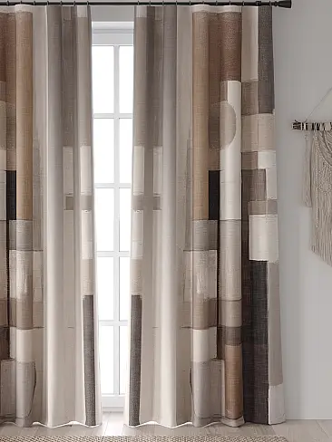 Шторы в стиле поп арт на ленте 9906362240 - 6