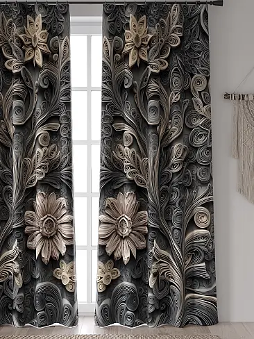 Комплекты штор в цветочек в Балашихе - Страница 221 9906413240 - 6