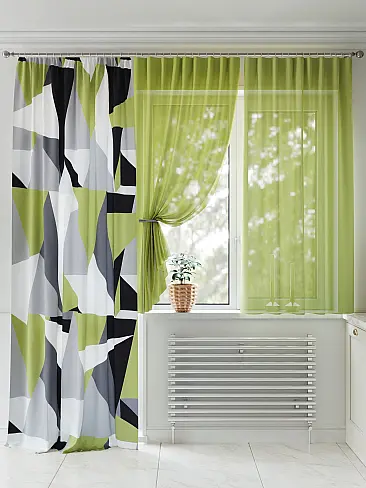 Узкие шторы в Самаре 9524341270 - 3