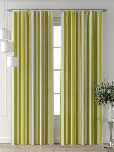 Шторы зеленого цвета для гостиной 9713507240 - 3