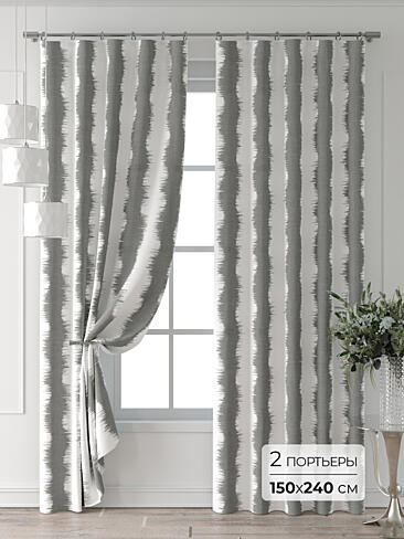 Занавески для дачи в полоску в Оренбурге 9713502240