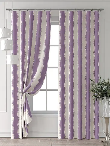 Шторы пурпурного цвета для спальни 9713503240 - 8