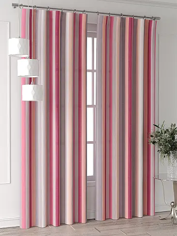 Шторы цвета марсалы для спальни 9713525240 - 5