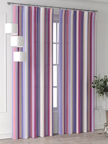 Шторы пурпурного цвета для спальни 9713521240 - 5