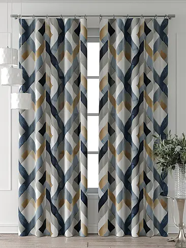 Шторы белого цвета с зигзагом в Кирове - Страница 5 9713536240 - 3