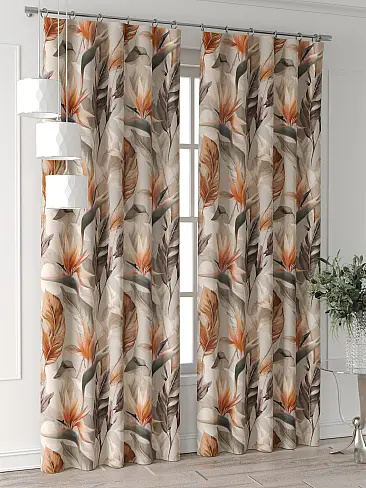 Шторы оранжевого цвета для гостиной в Рязани - Страница 4 9713554240 - 5