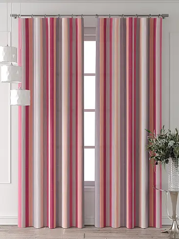 Шторы красного цвета высотой 250 см в Иркутске 9713525250 - 3