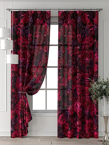 Комплекты штор с изображением роз в Самаре - Страница 5 9713539250 - 8