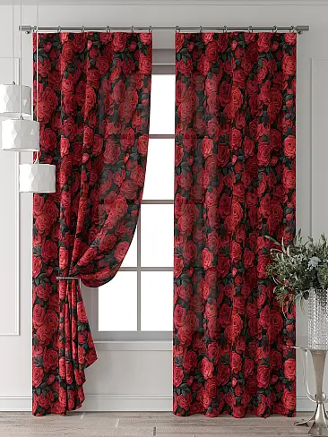 Комплекты штор с изображением роз в Самаре - Страница 5 9713540250 - 8