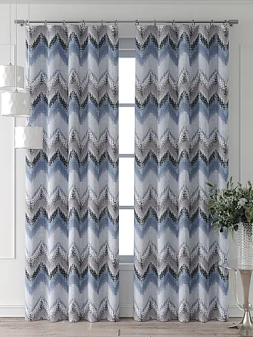 Шторы голубого цвета высотой 260 см - Страница 7 9713560260 - 3