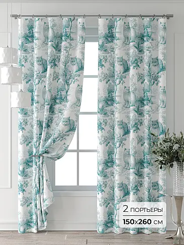 Дорогие шторы бирюзового цвета в Липецке - Страница 6 9713593260 - 2