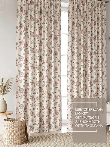 Комплекты штор в цветочек в Тюмени - Страница 223 9765018240 - 4