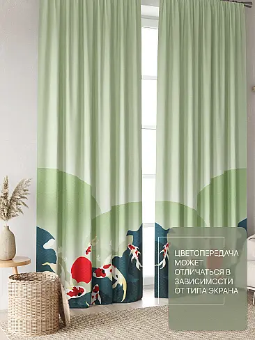 Шторы блэкаут с морским рисунком - Страница 2 9765052240 - 4