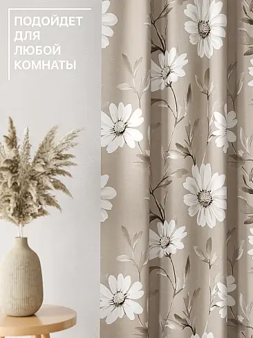 Шторы льняного цвета в Екатеринбурге 9765158260 - 5