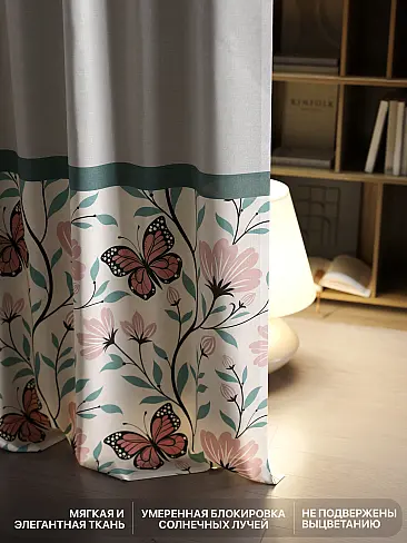 Плотные шторы для спальни 9765003 - 7