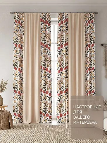 Комплекты штор с изображением роз в Самаре - Страница 6 9765118 - 3