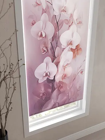 Шторы в японском стиле для зала 17770012050 - 3