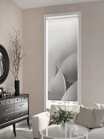 Шторы в японском стиле для зала 17770016060 - 6