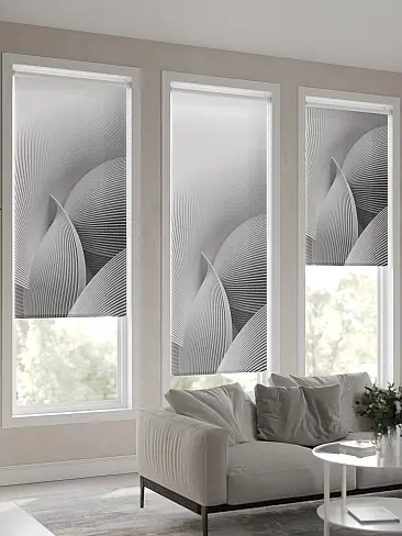 Шторы в японском стиле для зала 17770016060 - 4