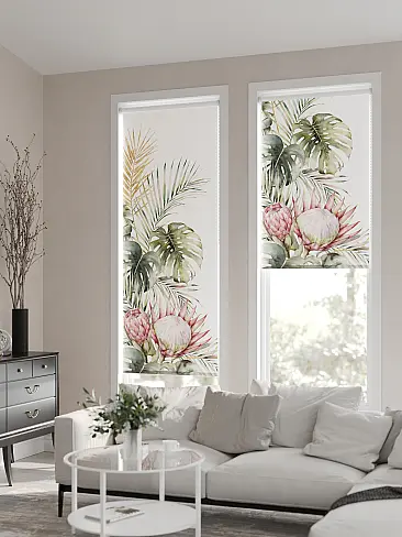 Шторы в японском стиле для зала 17770052060 - 7