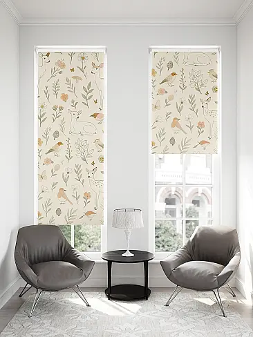 Шторы в японском стиле для зала 17762091060 - 3