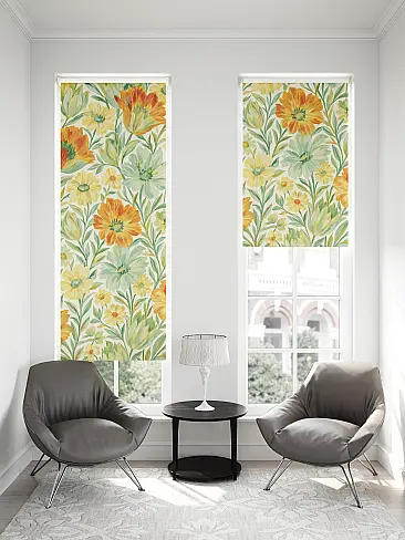 Шторы в японском стиле для зала 17762092060 - 3