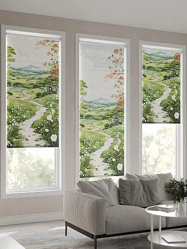 Узкие шторы в японском стиле в Кирове - Страница 3 17772041060 - 4