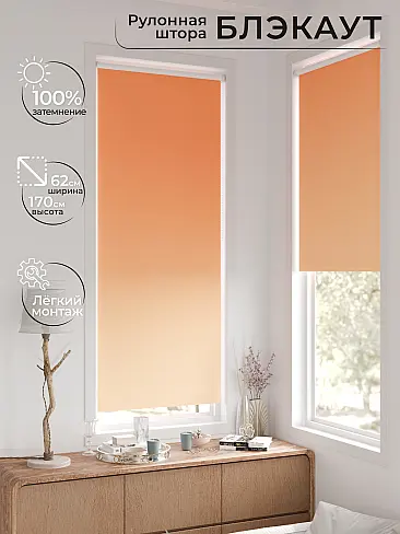 Рулонные шторы из тюля на люверсах 17783275062 - 3