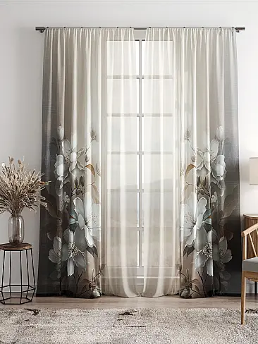 Шторы для кухни японские 4756001 - 10