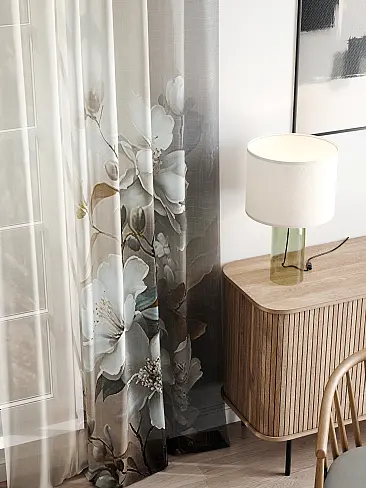 Шторы для кухни японские 4756001 - 4