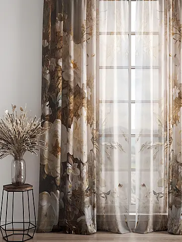 Шторы для кухни японские 4756003 - 5