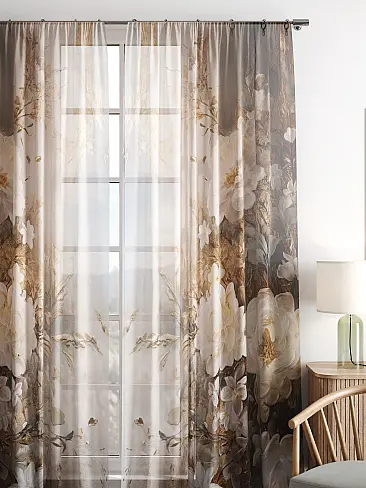 Шторы для кухни японские 4756003 - 6