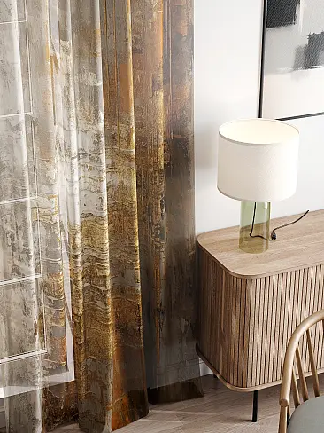 Шторы для кухни японские 4756004 - 4