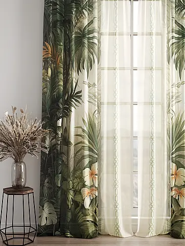 Шторы для кухни японские 4756005 - 5