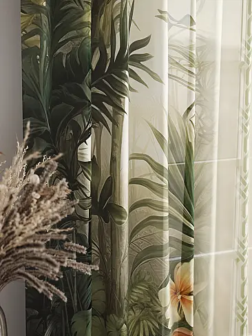 Шторы для кухни японские 4756005 - 8