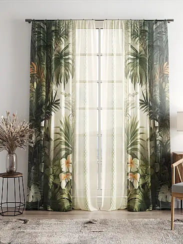 Шторы для кухни японские 4756005 - 10