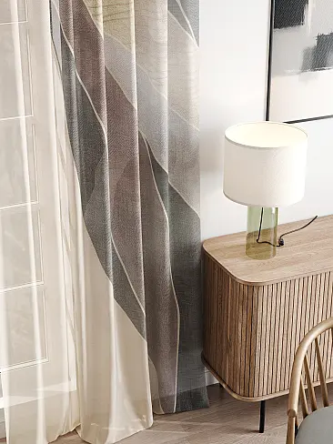 Шторы для кухни японские 4756010 - 4