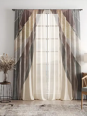 Шторы для кухни японские 4756010 - 10