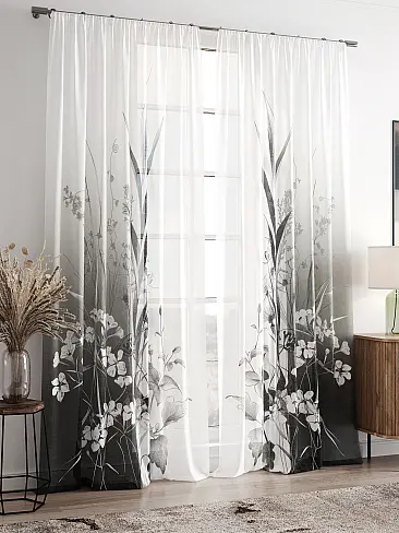 Шторы для кухни японские 4756011 - 3