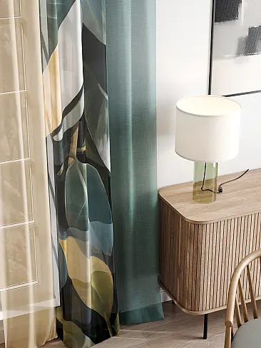 Шторы для кухни японские 4756012 - 4